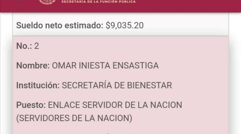 El “flamante super delegado" de Morena, Hugo Espinal Cruz, sigue haciendo de las suyas