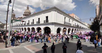 Reportan saldo blanco durante las movilizaciones del 8M en Toluca