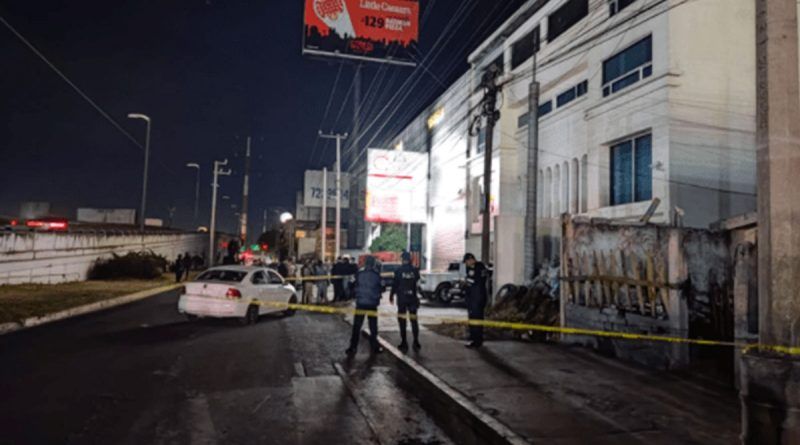 Se registra balacera en Bulevar Aeropuerto en Toluca