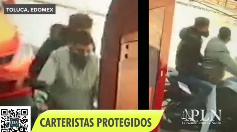Afirman que el Ayuntamiento de Toluca protege a los carteristas